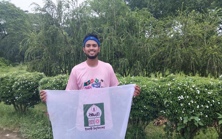 জুলাই শহিদদের স্মরণে ইবি শিক্ষার্থীর ৩৬ কি.মি ম্যারাথন